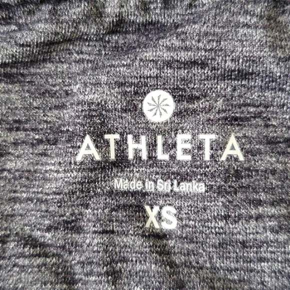 Athleta Chaturanga Heather Grey Capri Legging size XS - Picture 4 of 6